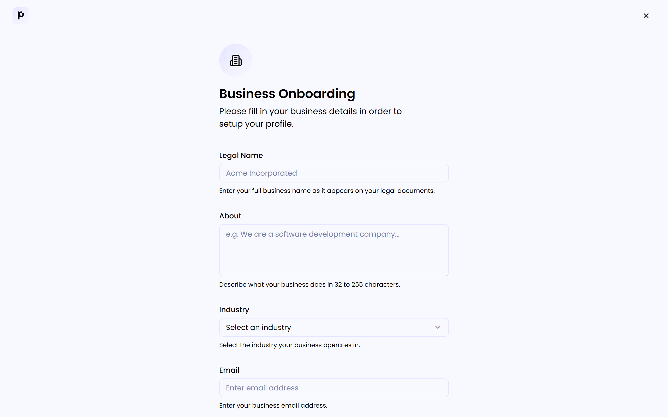 Business Information